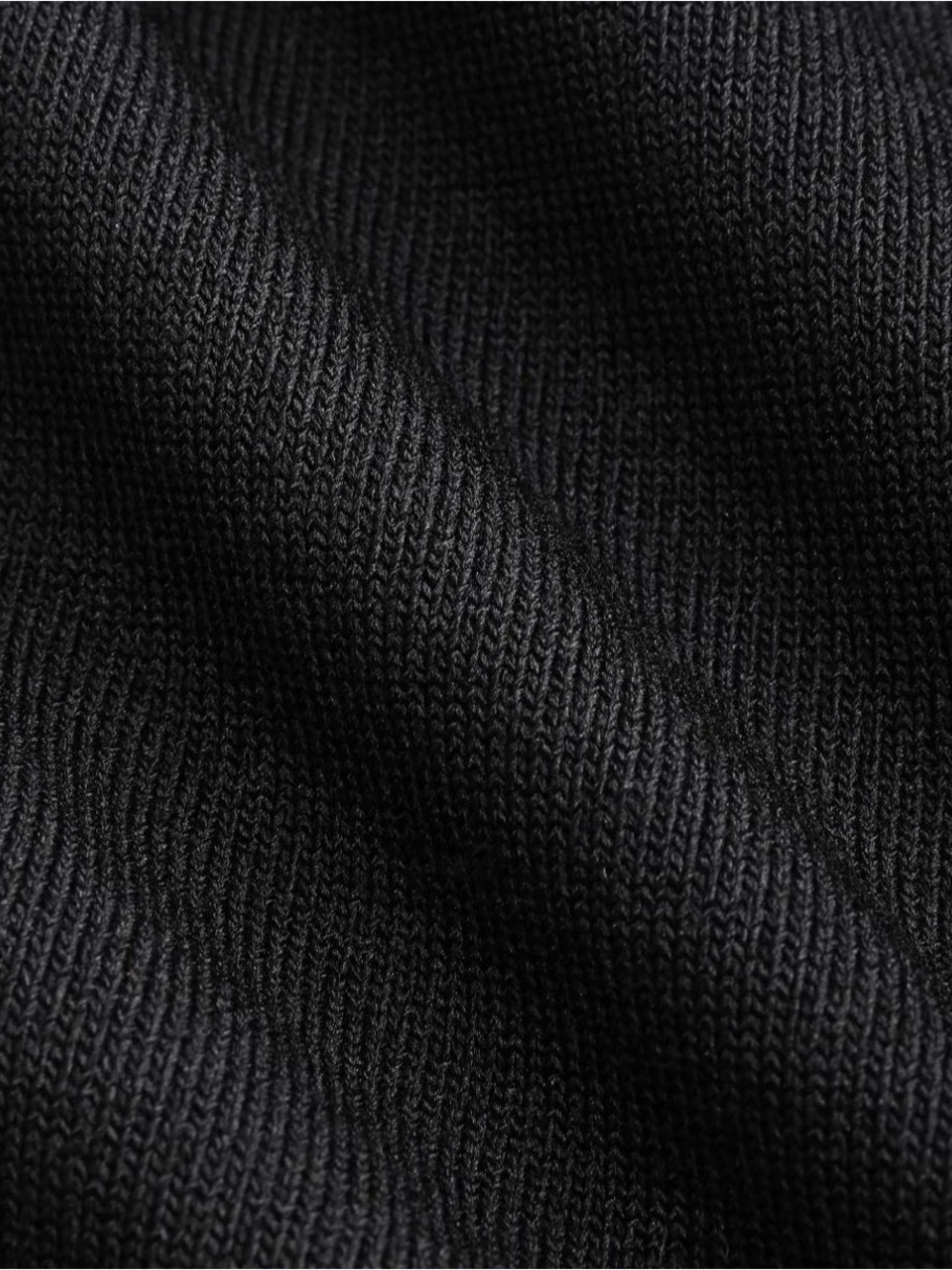 Cider Black Wide-Leg Knit Pants - Picture 3 of 3